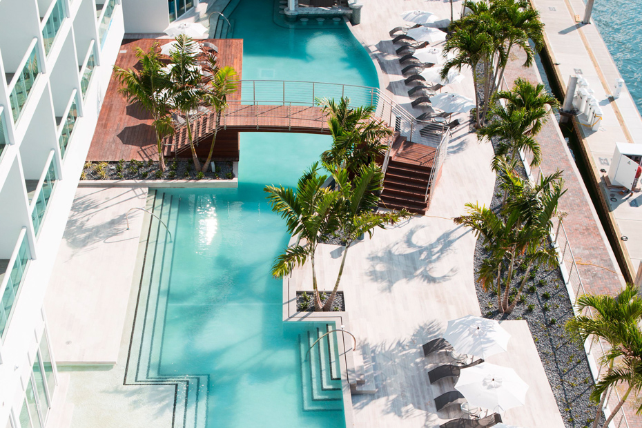 Expect luxury pools and stays in Bimini Bahamas. The Miami to Bimini ferry is slow, but Bahamas air charter planes with Bahamas Air Tours is an enjoyable one day cruise to Bimini.