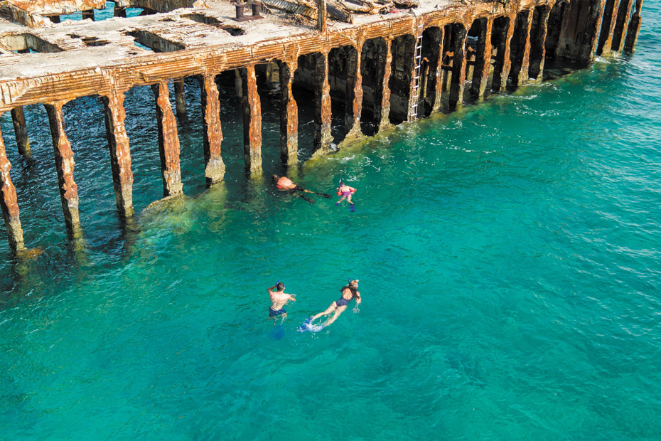 A day under the sun in Bimini Bahamas. There are plenty of things to do in Bimini on your Bimini day cruise excursion. Bahamas Air Tours allows you the most time for the great Bimini Beaches.