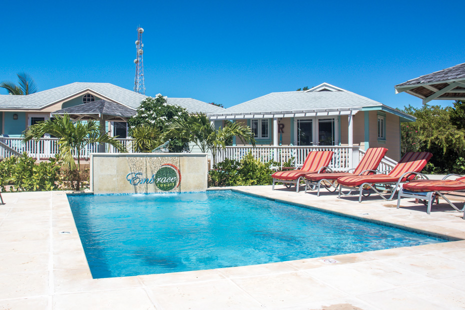 Places to Stay in Exuma: Embrace Resort is one the centrally located Staniel Cay Resorts on Staniel Cay island in Exuma. With many Staniel Cay accommodations to choose from, this is one of the only eco exuma hotels and one of the best place to stay in bahamas.