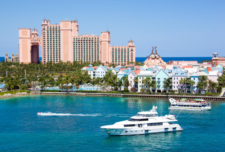 Visit Atlantis to enjoy the top things to do in Paradise Island including visit the Atlantis Harbor.