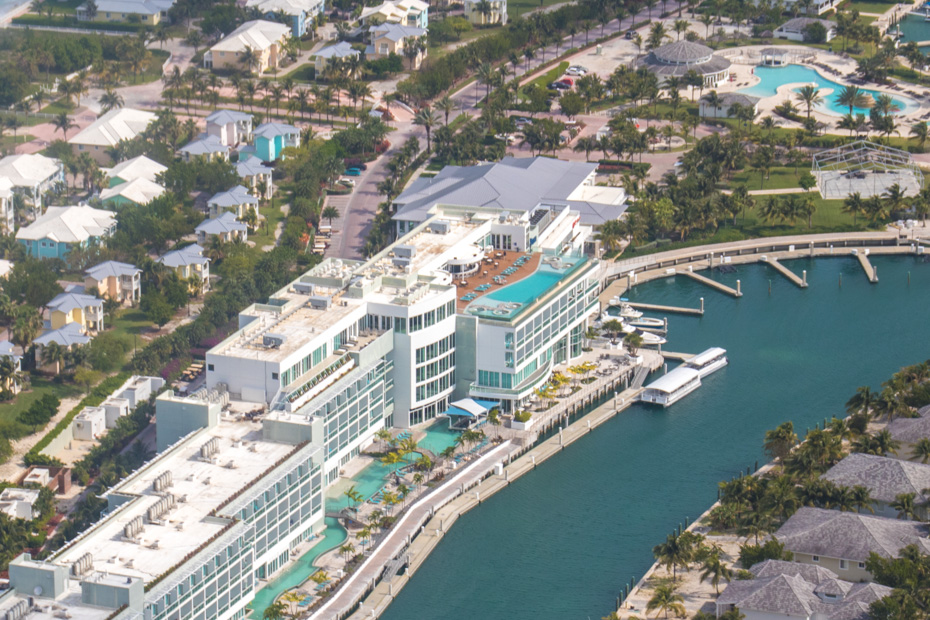Resorts world bimini on a one day cruise to Bimini by plane with Bahamas Air Tours. Fly from MIami to Bimini on a Bahamas Day Trip to Hilton resorts world Bahamas Bimini