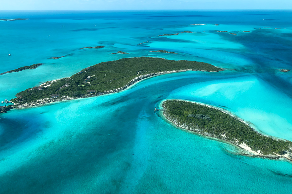 Exuma Sharks Bahamas - fly over the Exuma Cays on a Bahamas Day Trip to Staniel Cay and the Nurse Sharks, one of many types of sharks in the Bahamas