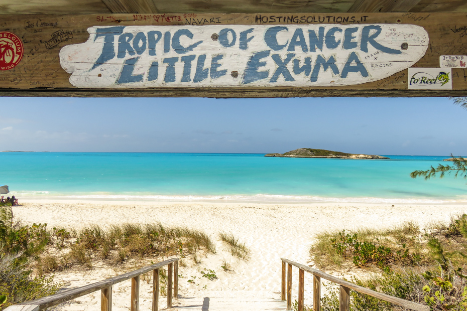 Close to Emerald Bay Golf Course is Little Exuma's Tropic of Cancer Beach. Discover some of the best golf courses in Bahamas.