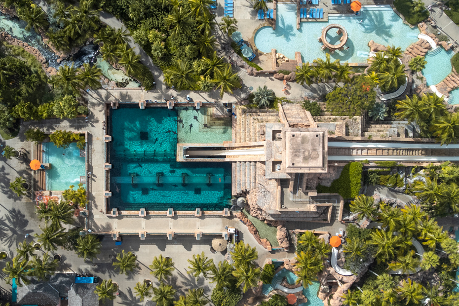 Aquaventure Water Park Nassau within the Atlantis Resort Paradise Island is one of the top Water parks in Nassau Bahamas