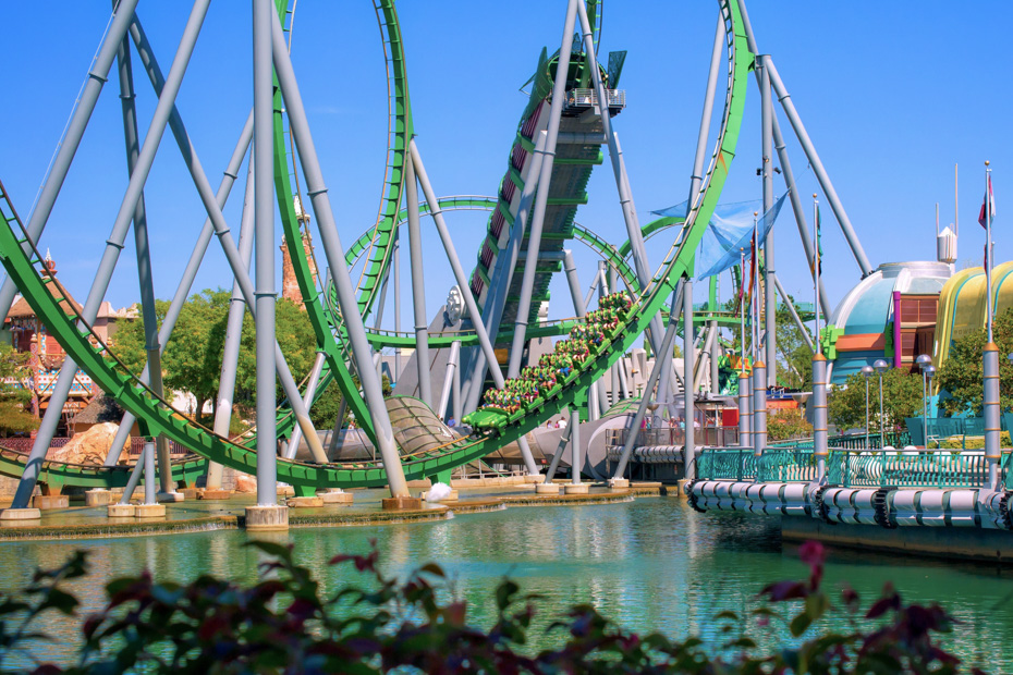 Top ten things to do in orlando Florida, the rollercoaster theme parks.
